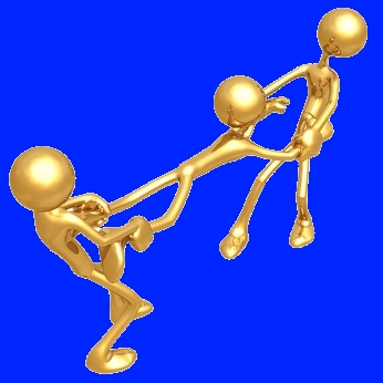 File:Fotolia 5602534 XS 2-figures pulling apart blue.jpg
