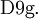 \operatorname{D9g.}