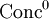 \operatorname{Conc}^0