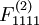 F_{1111}^{(2)}\!