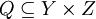 Q \subseteq Y \times Z