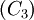 (C_3)\!