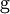 \operatorname{g}