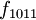 f_{1011}\!