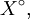 X^\circ,
