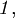 \mathit{1},\!