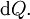 \operatorname{d}Q.\!