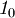 \mathit{1}_0\!