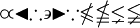 \varpropto \blacktriangleleft \therefore \backepsilon \blacktriangleright \because \nleqslant \nleqq \lneq \lneqq