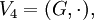 V_4 = (G, \cdot),