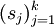 (s_j)_{j = 1}^k
