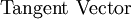 \mbox{Tangent Vector}\!