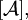 [\mathcal{A}],