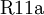 \operatorname{R11a}