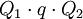 Q_1 \cdot q \cdot Q_2