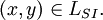 (x, y) \in L_{SI}.