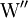 \mathrm{W}^{\prime\prime}