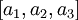 [a_1, a_2, a_3]\!