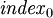 \mathit{index}_0\!