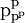 \text{p}_{\text{p}^{\text{p}}}^{\text{p}}\!