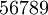 \mathrm{5} \mathrm{6} \mathrm{7} \mathrm{8} \mathrm{9}\,\!