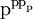 \text{p}^{\text{p} \text{p}_{\text{p}}}\!