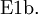\operatorname{E1b.}