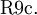 \operatorname{R9c.}