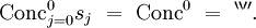 \operatorname{Conc}_{j=0}^0 s_j \ = \ \operatorname{Conc}^0 \ = \ ^{\backprime\backprime\prime\prime}.