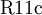 \operatorname{R11c}