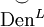 \overset{\smile}{\operatorname{Den}^L}
