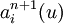 a_{i}^{n + 1}(u)\,