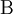 \operatorname{B}