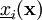\underline{x}_i (\mathbf{x})