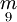\underset{9}{m}