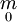 \underset{0}{m}