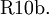 \operatorname{R10b.}