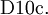 \operatorname{D10c.}