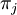 \pi_j\!