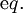 \operatorname{e}q.\!