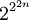2^{2^{2n}}