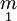\underset{1}{m}