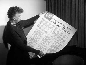 Eleanor Roosevelt and Human Rights Declaration.jpg